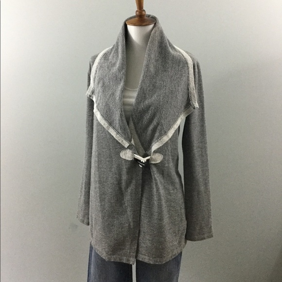 Jack by BB Dakota Sweaters - JACK French Terry Gray Cardigan Size S